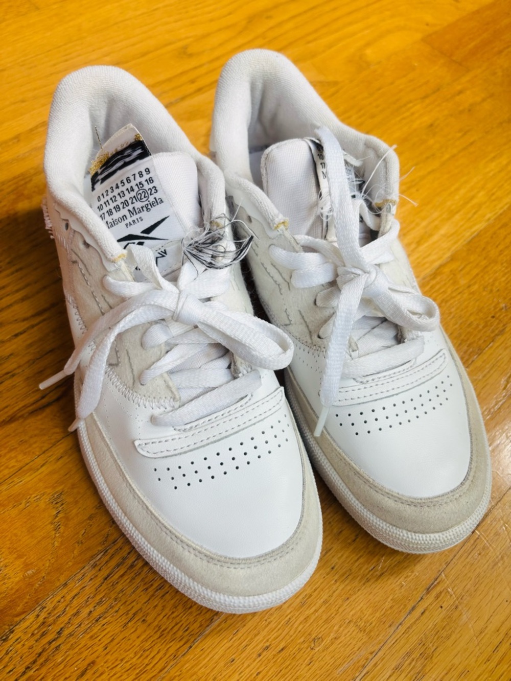 Maison Margiela x Reebok Club C Tabi Sneakers Women’s 6.5